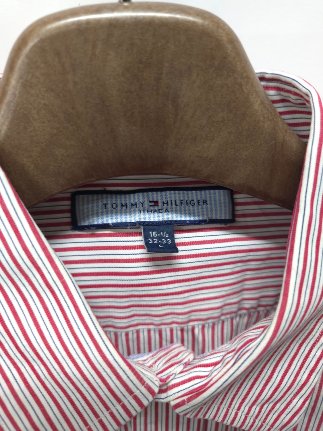타미힐피거 레드 스트라이프 셔츠 (100~105) 상품이미지4