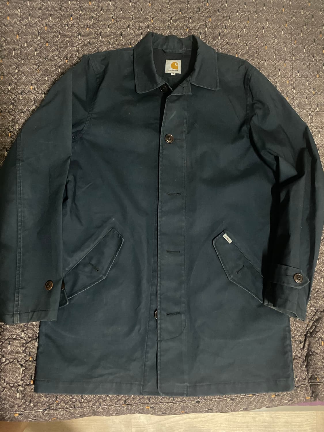 칼하트 네이비 컬러 코트 상품이미지1