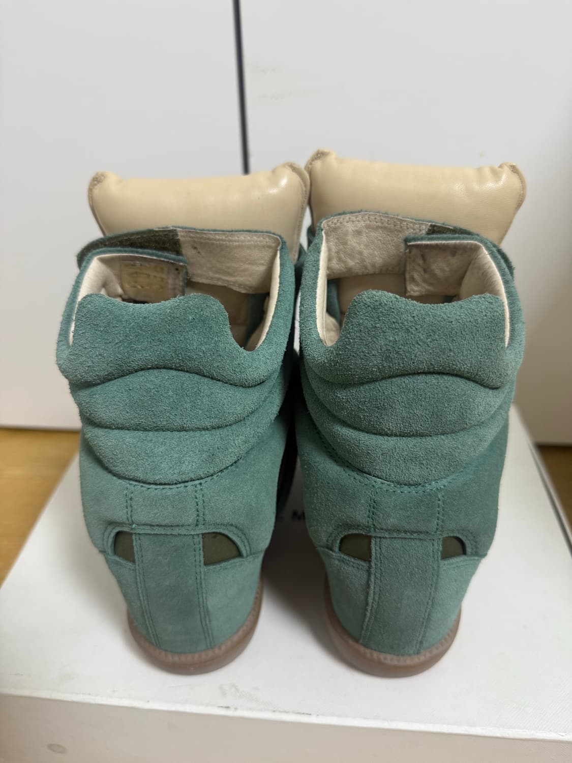 이자벨마랑 베켓 하이탑 스니커즈 그린 초록 38 상품이미지5