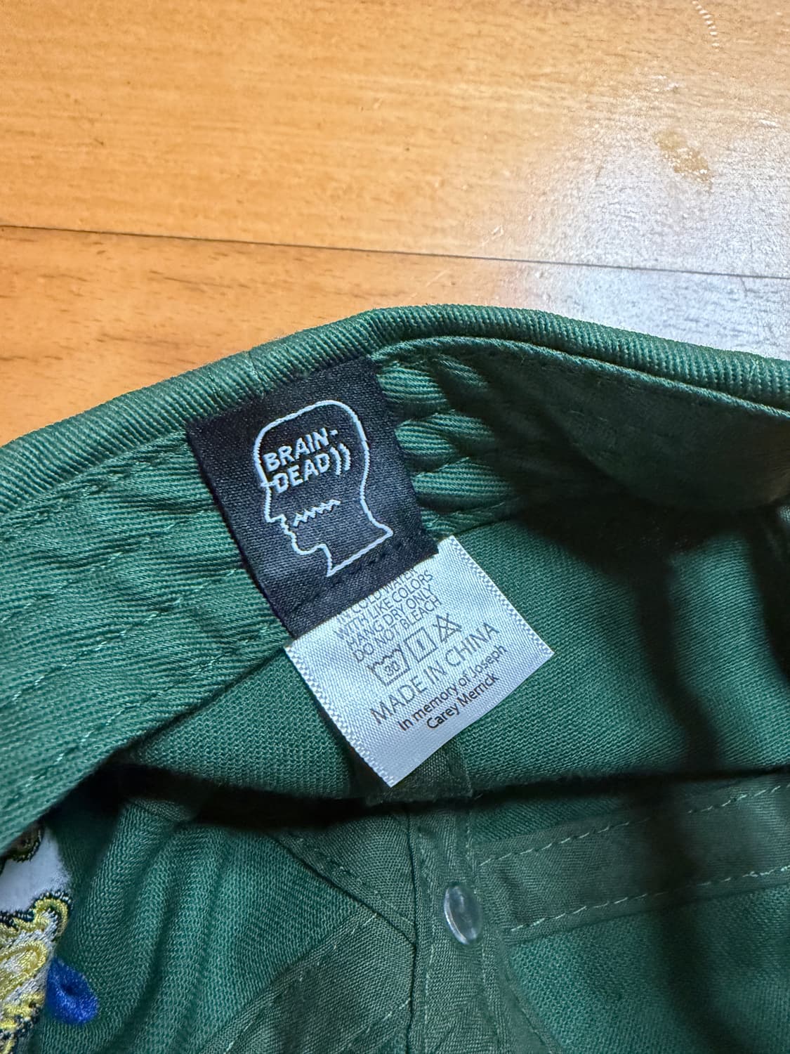 브레인데드(Brain Dead) 모자 상품이미지3