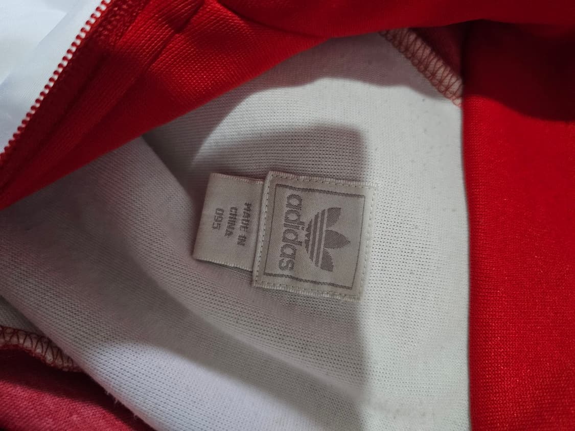 아디다스 캐나다 흰빨 트랙탑 저지 져지집업 95/M 상품이미지5