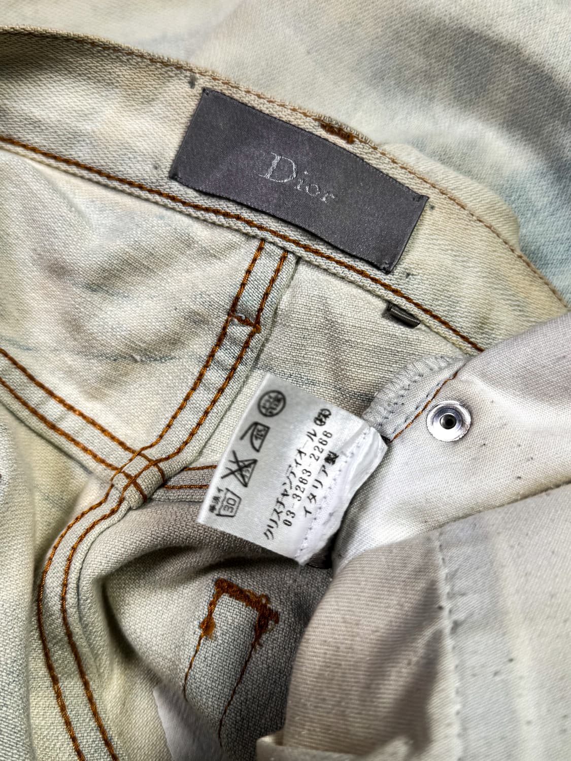 Dior Homme 2007ss – Distressed Denim  상품이미지9
