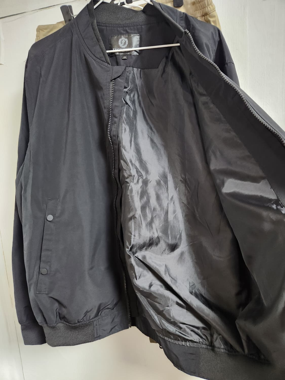 잭필드 블랙 블루종 봄버 자켓 110 상품이미지5