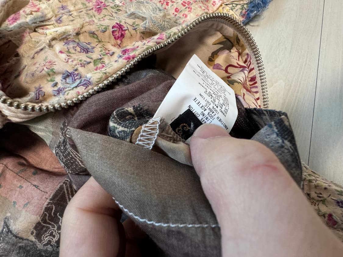 캐피탈 마리아 보로 집업 베이지 3사이즈 판매합니다. 상품이미지6