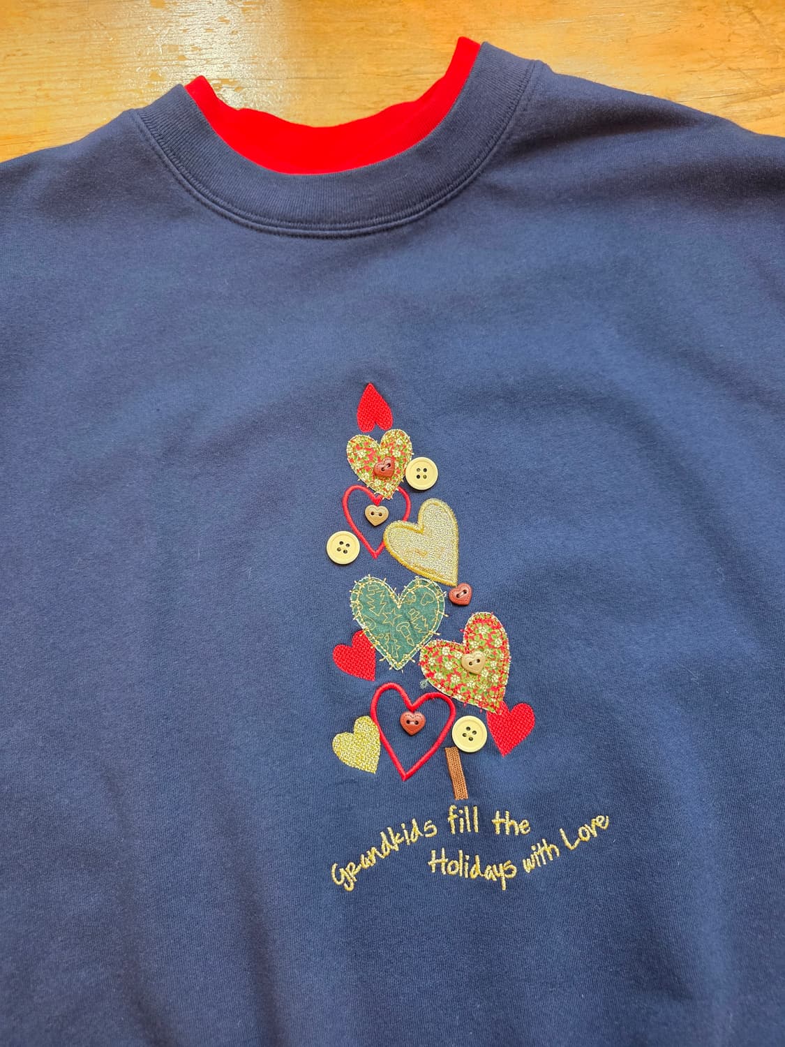 80s90s  USA granny sweatshirt 상품이미지3