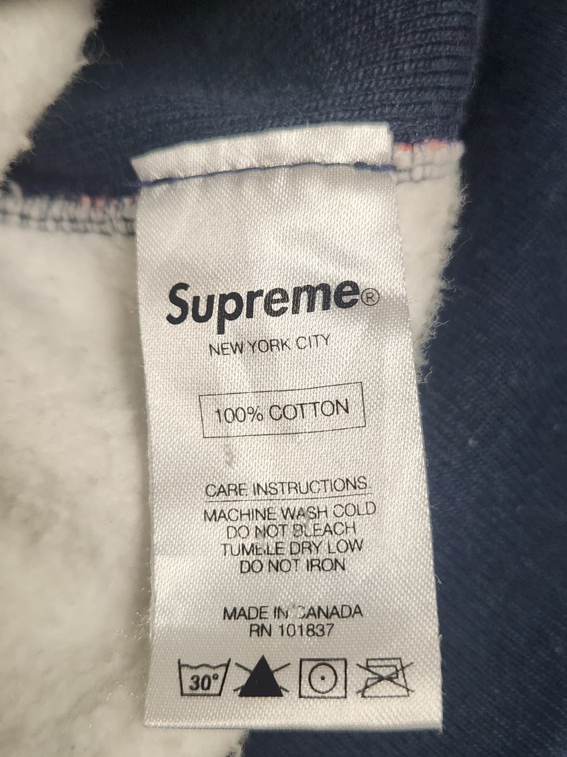 Supreme14fw 성조기 후드티(교환및판매) 상품이미지3