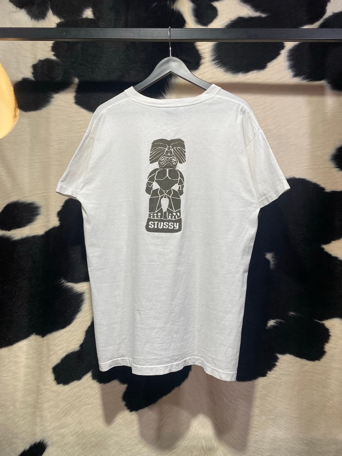 Stussy 조각상 프린팅 디테일 반팔 티셔츠 상품이미지5