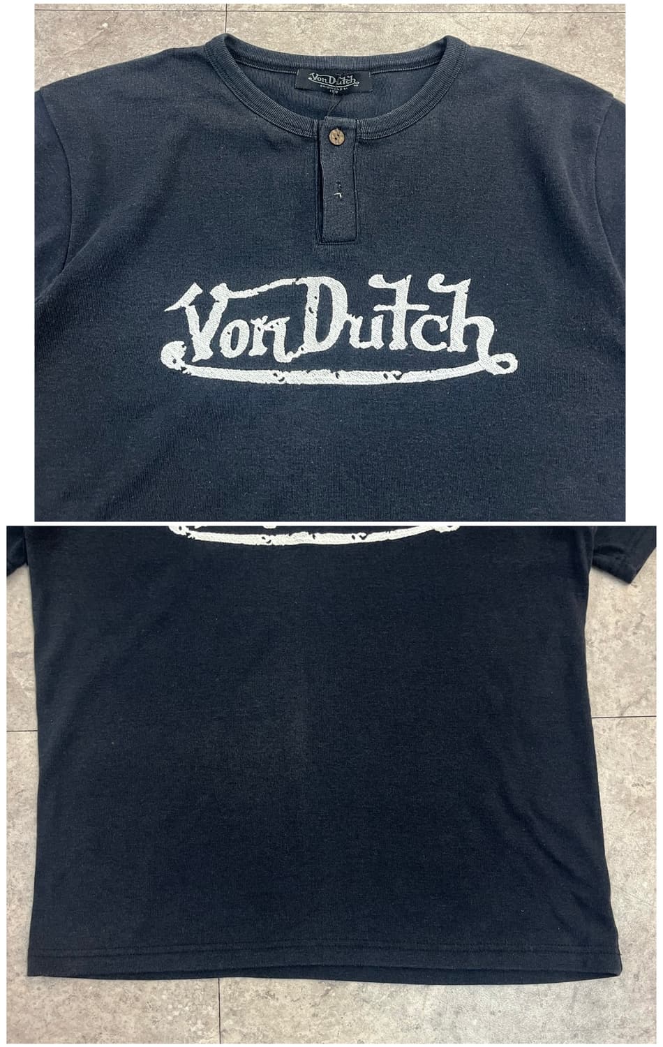 본더치 헨리넥 반팔티 블랙 100 #csz4131 상품이미지6