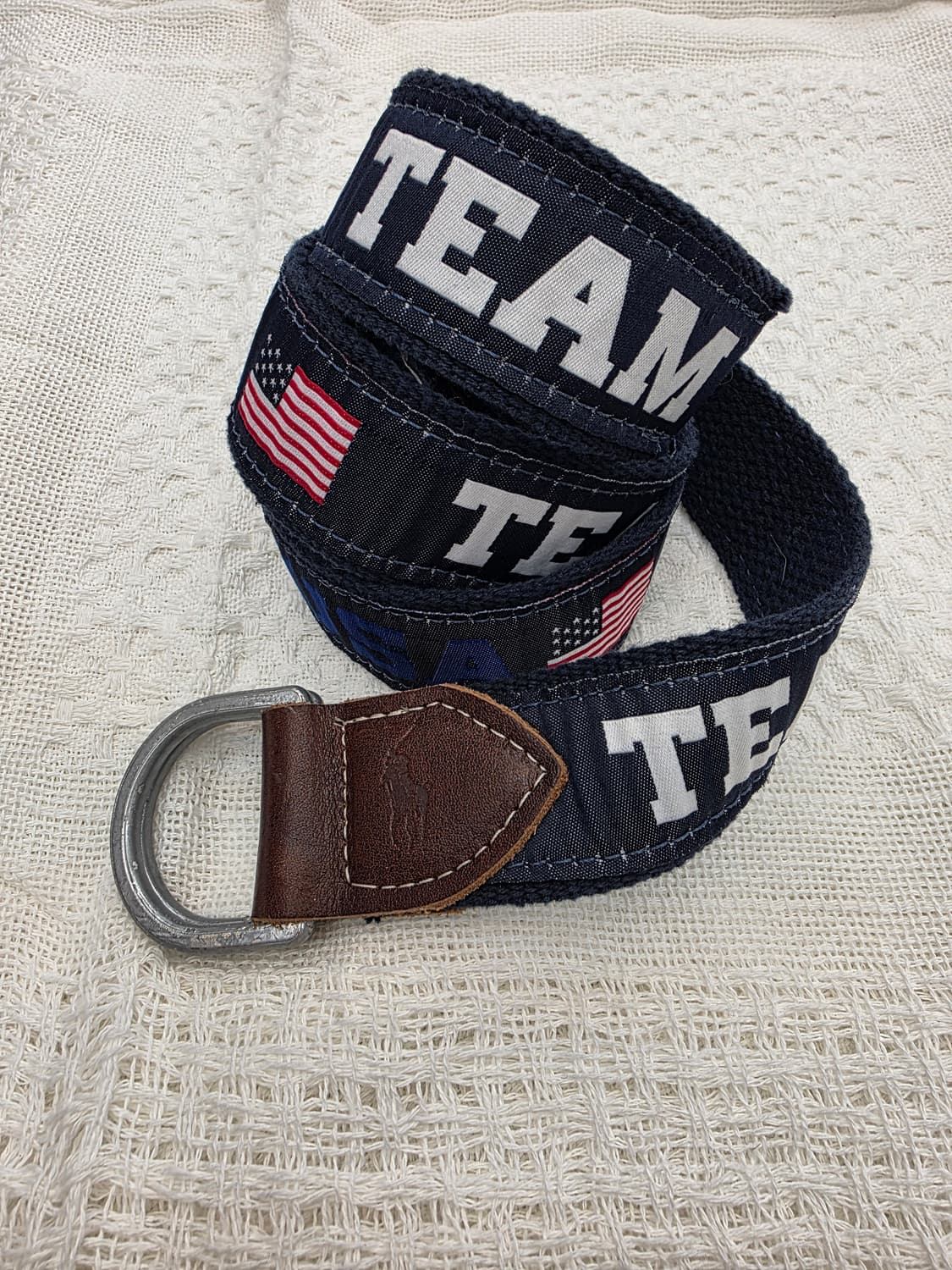 폴로 랄프로렌 블루 팀 오픈벨트 상품이미지5