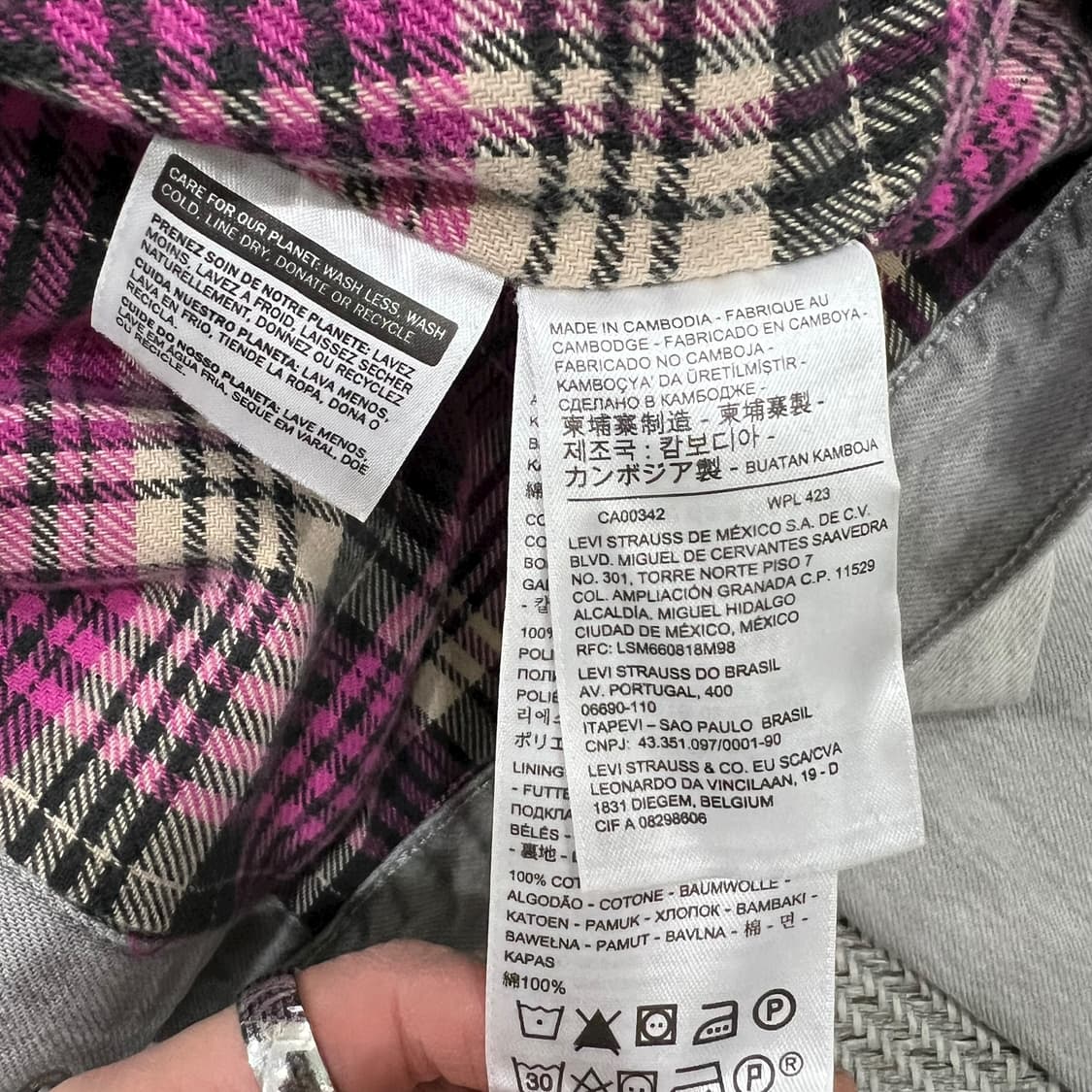 리바이스 셰르파 데님자켓 s08572 상품이미지7