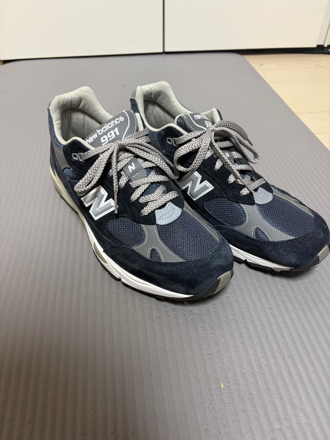 뉴발란스 991 메이드인UK 네이비 US10.5(285) 상품이미지1