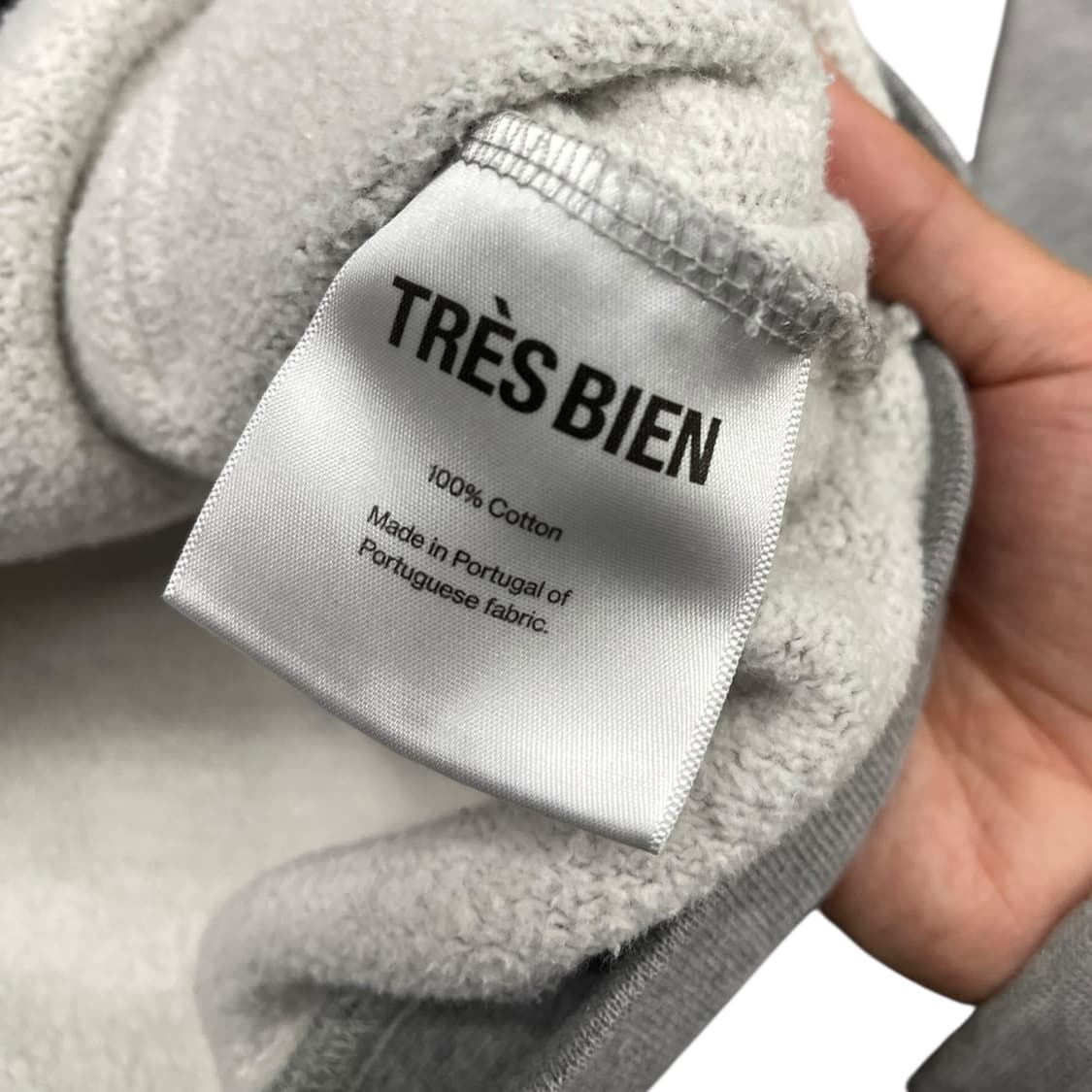 Tres bien 트레비앙 도그 프린팅 후드티 상품이미지7