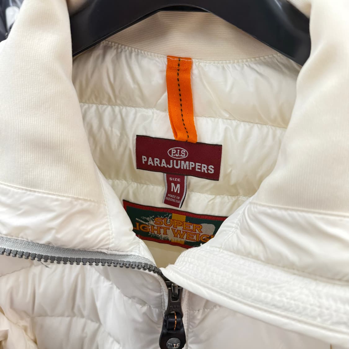 [M/백화점] 파라점퍼스 라이트 경량패딩 화이트 상품이미지4