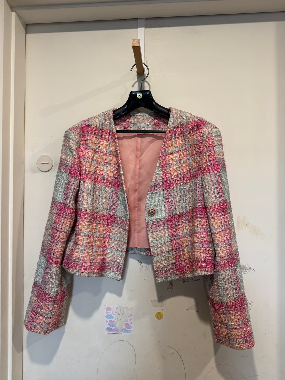 아브컬렉션 AAV X Ratti Collaboration tweed 자켓 상품이미지4