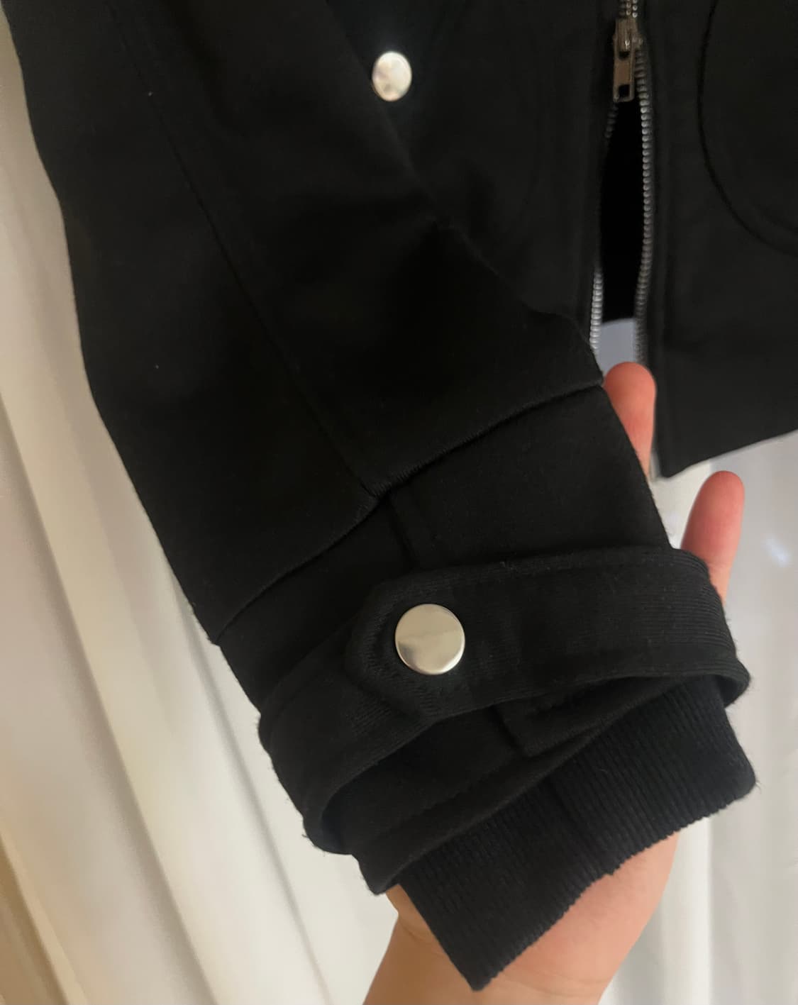 투웨이 집업자켓 블랙 상품이미지10