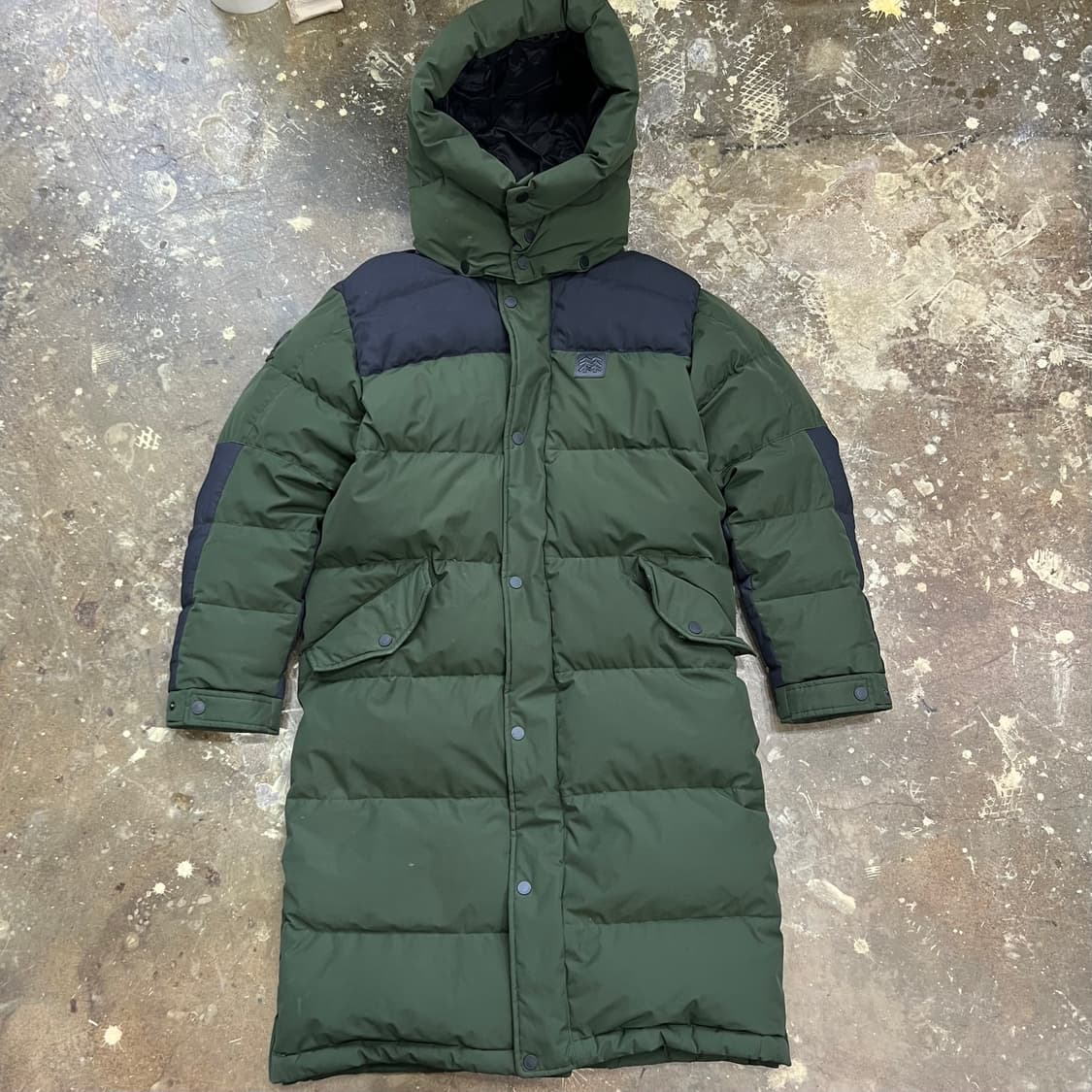 95) 코오롱스포츠 구스다운 롱패딩 점퍼 거위털 롱패딩 자켓 상품이미지1