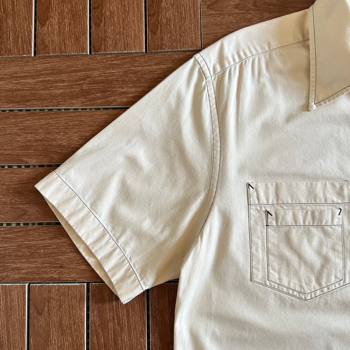 Paul Smith pocket cotton 1/2 shirts 상품이미지3