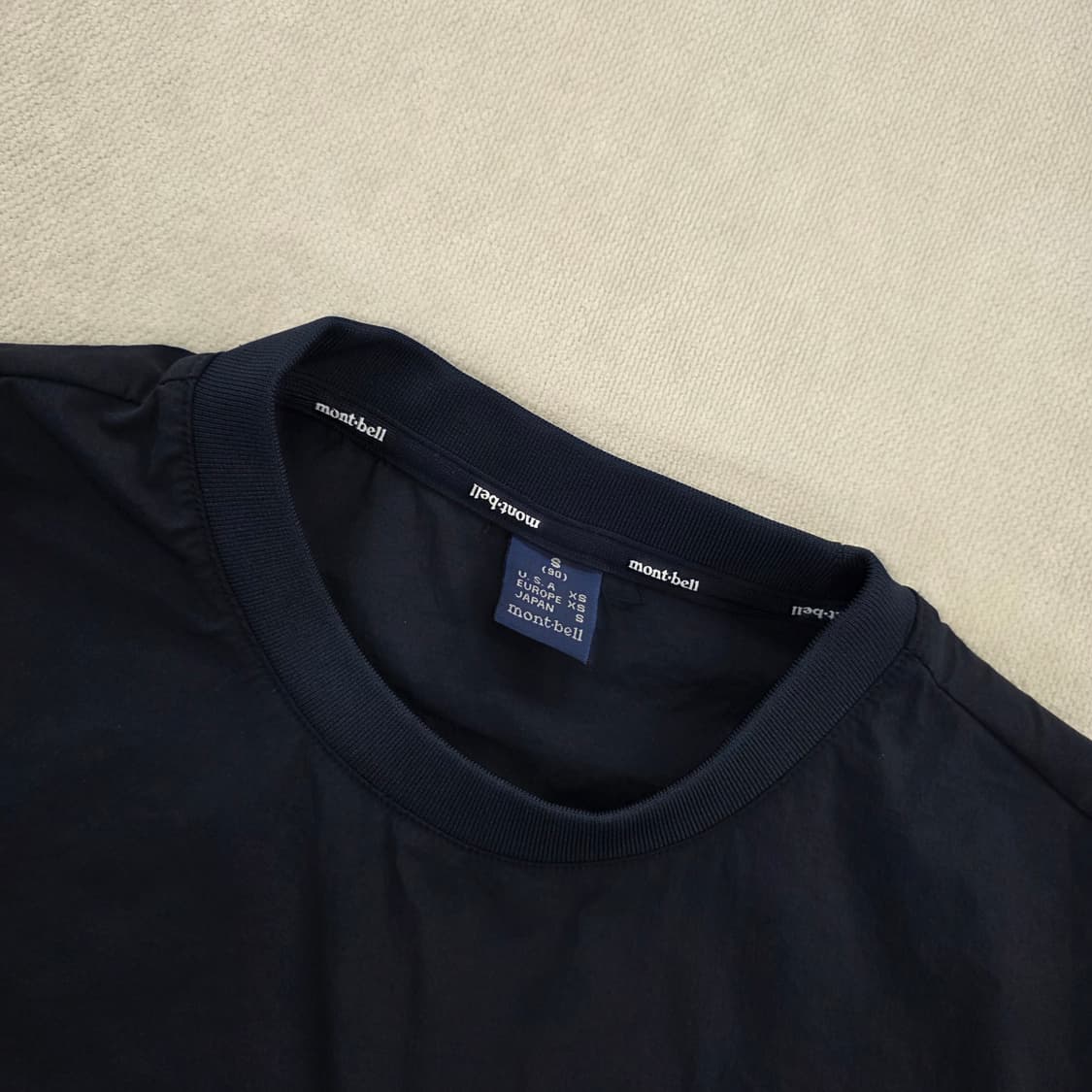 S 몽벨 포켓 나일론 반팔티  0225J 상품이미지2