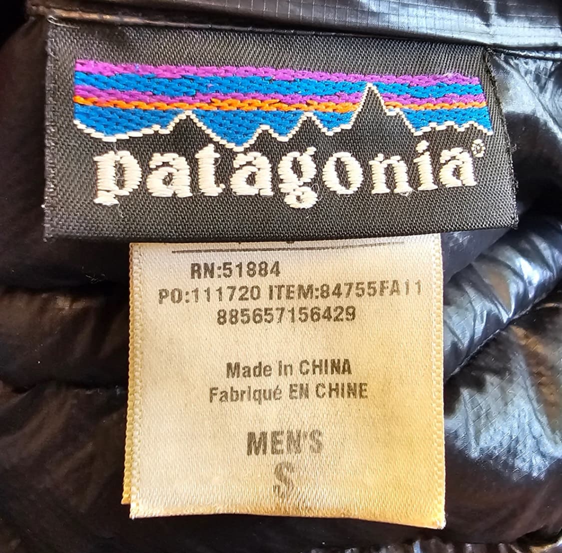 파타고니아 울트라 라이트 다운 패딩s 상품이미지3