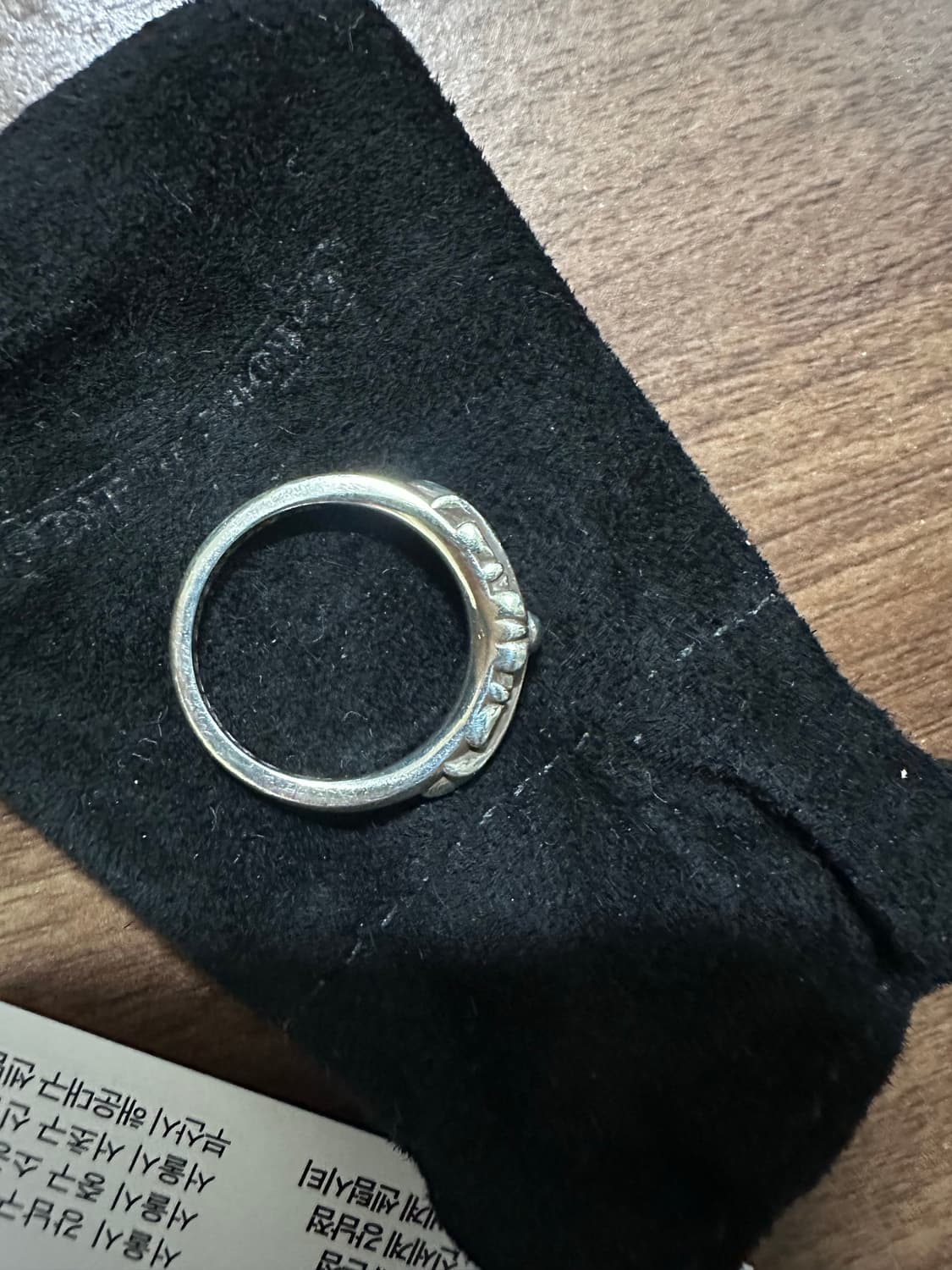 크롬하츠 베이비플로랄링 US9.5 상품이미지5