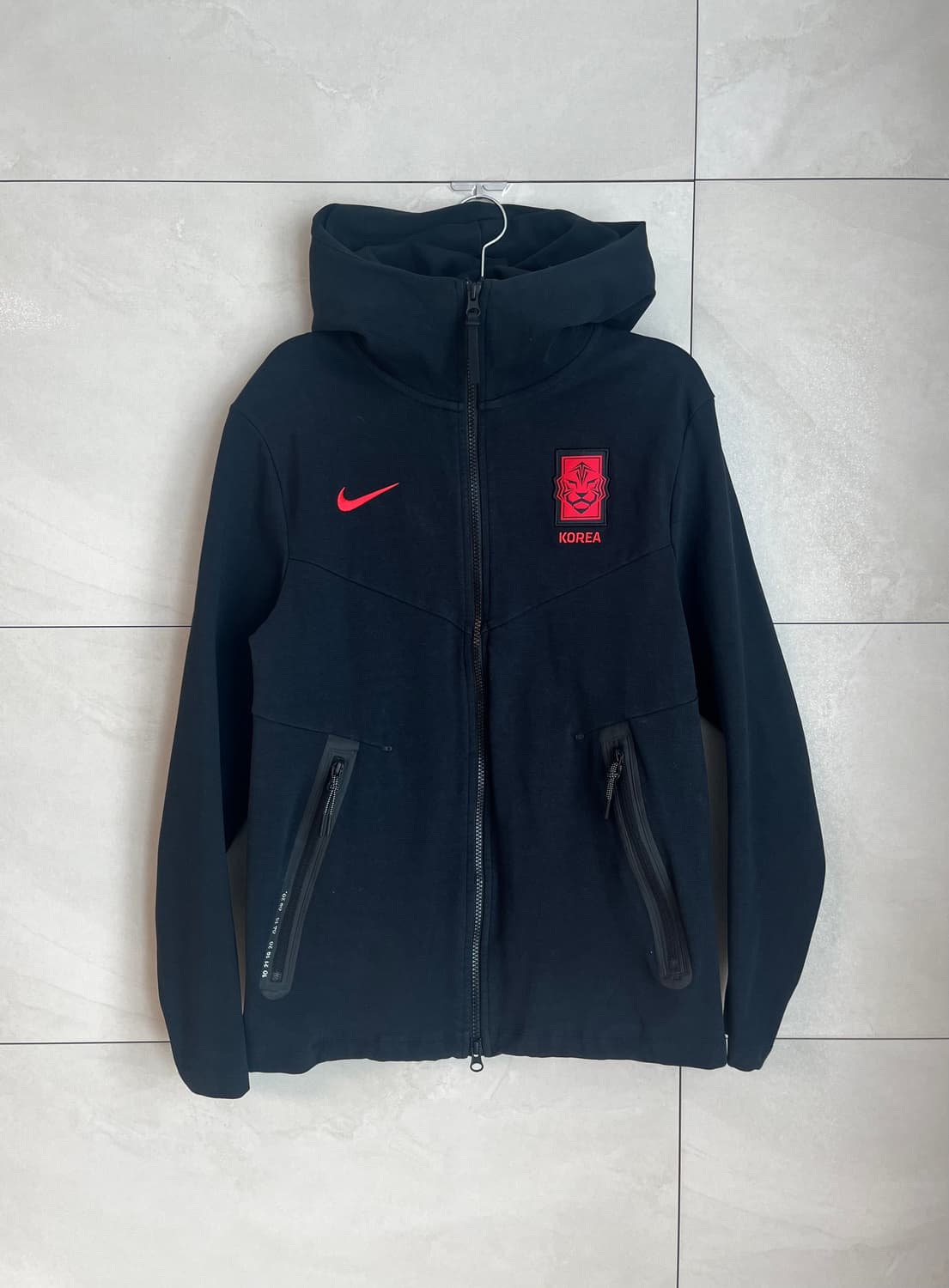 20-22 대한민국 축구 국대 선수지급용 나이키 테크팩 후드집업  상품이미지1