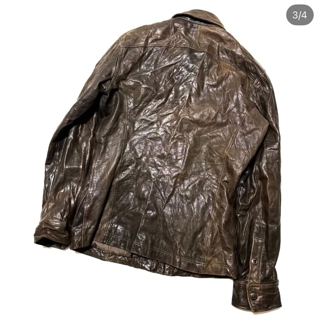 ASM - 레더 셔츠 자켓 상품이미지3