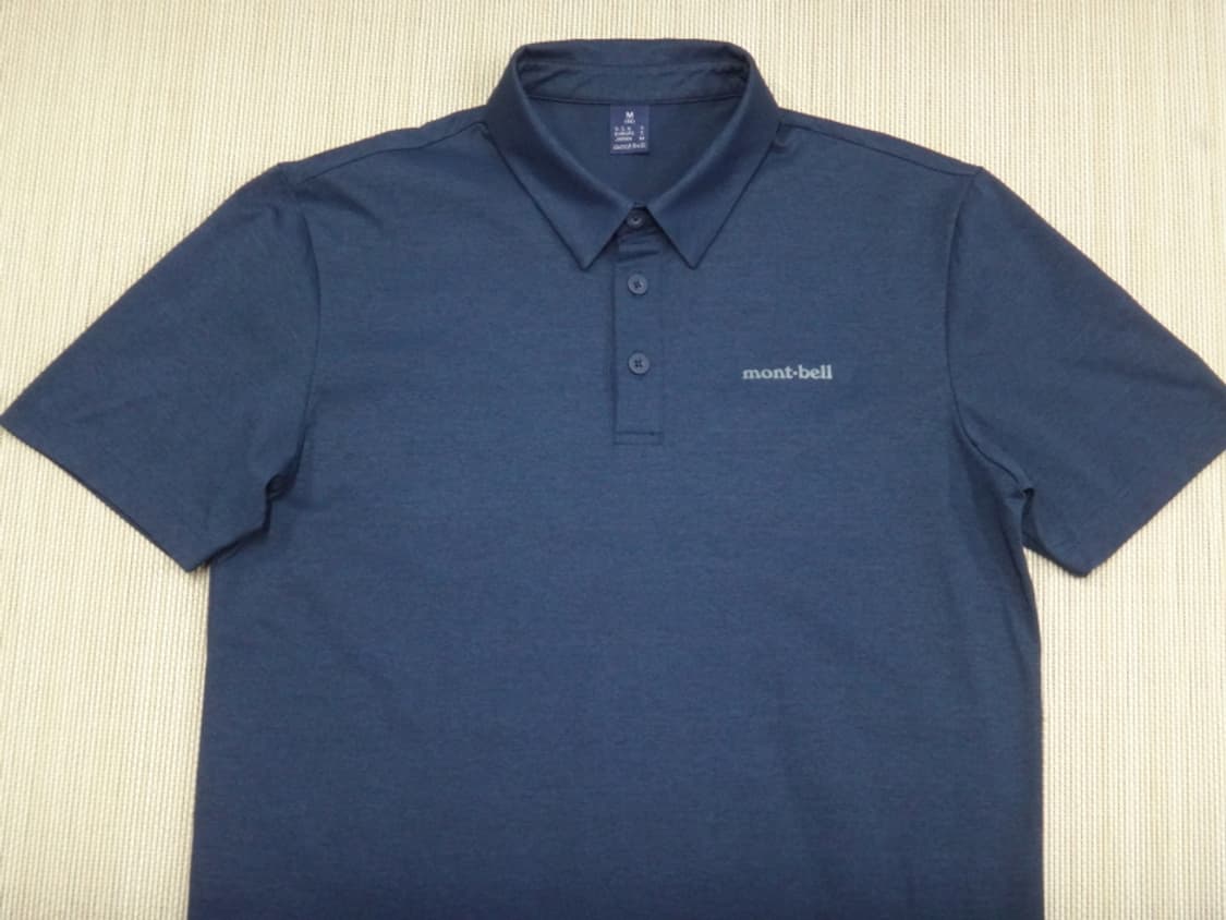 (95) 몽벨 남성용 퍼포먼스L 카라 반팔 티셔츠 상품이미지3