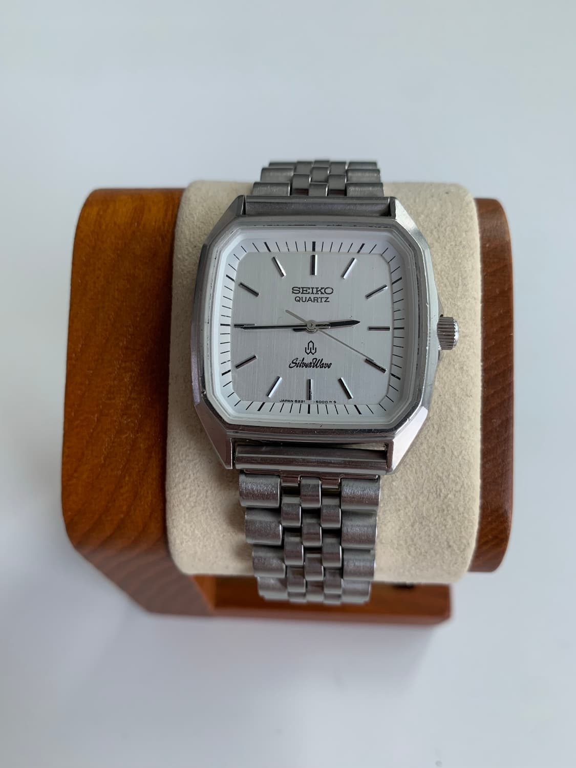 세이코 Seiko 쿼츠 실버웨이브 스퀘어 상품이미지2