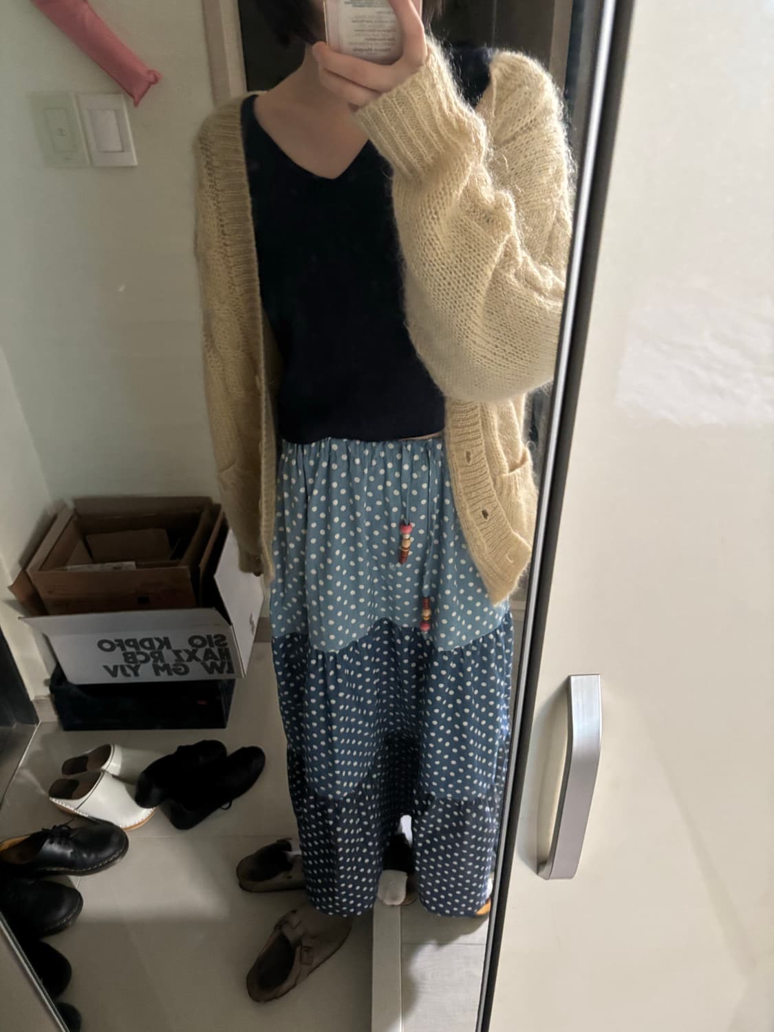 vintage Knit cardigan 상품이미지2