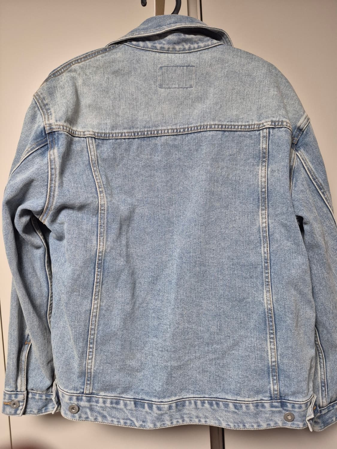 무신사 스탠다드 정품 남성 청자켓 100사이즈 판매합니다 상품이미지3