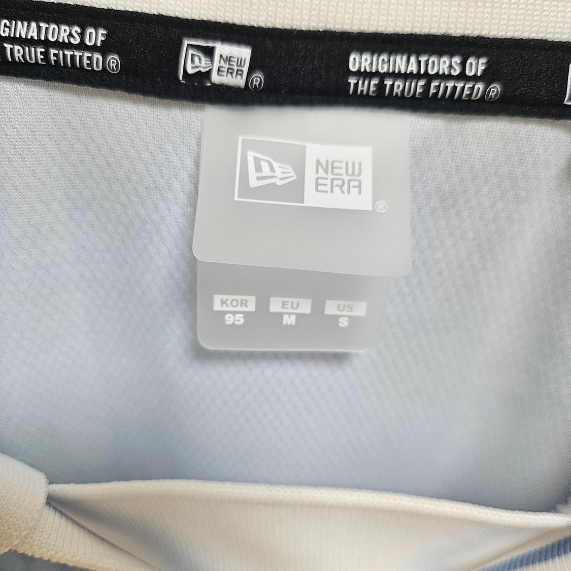 (실착1회) 뉴에라 풋볼 저지 스카이블루 남여공용 M 상품이미지3