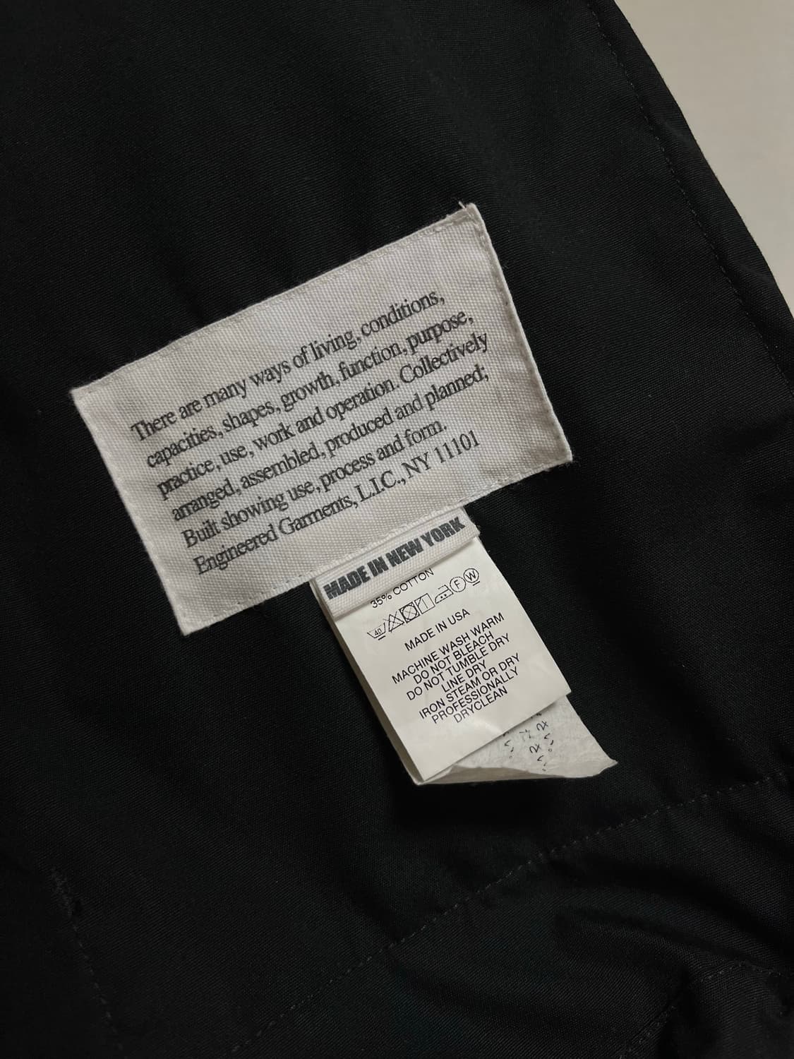 엔지니어드가먼츠 아틀란틱 파카 / 블랙 / S (95–100) 상품이미지3