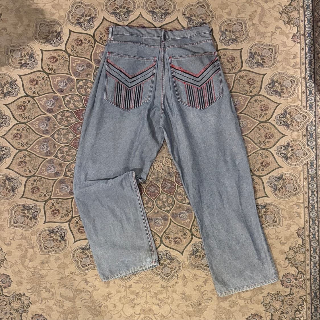Vtg 백포켓 디테일 힙합팬프 상품이미지4