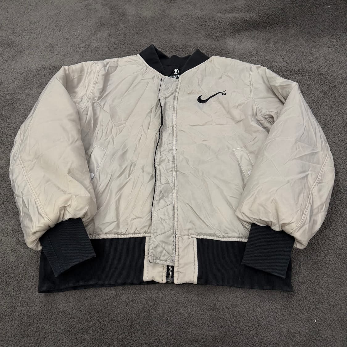 [정품/L] 나이키 NSW 써마핏 빅스우시 리버시블 봄버 자켓 상품이미지3