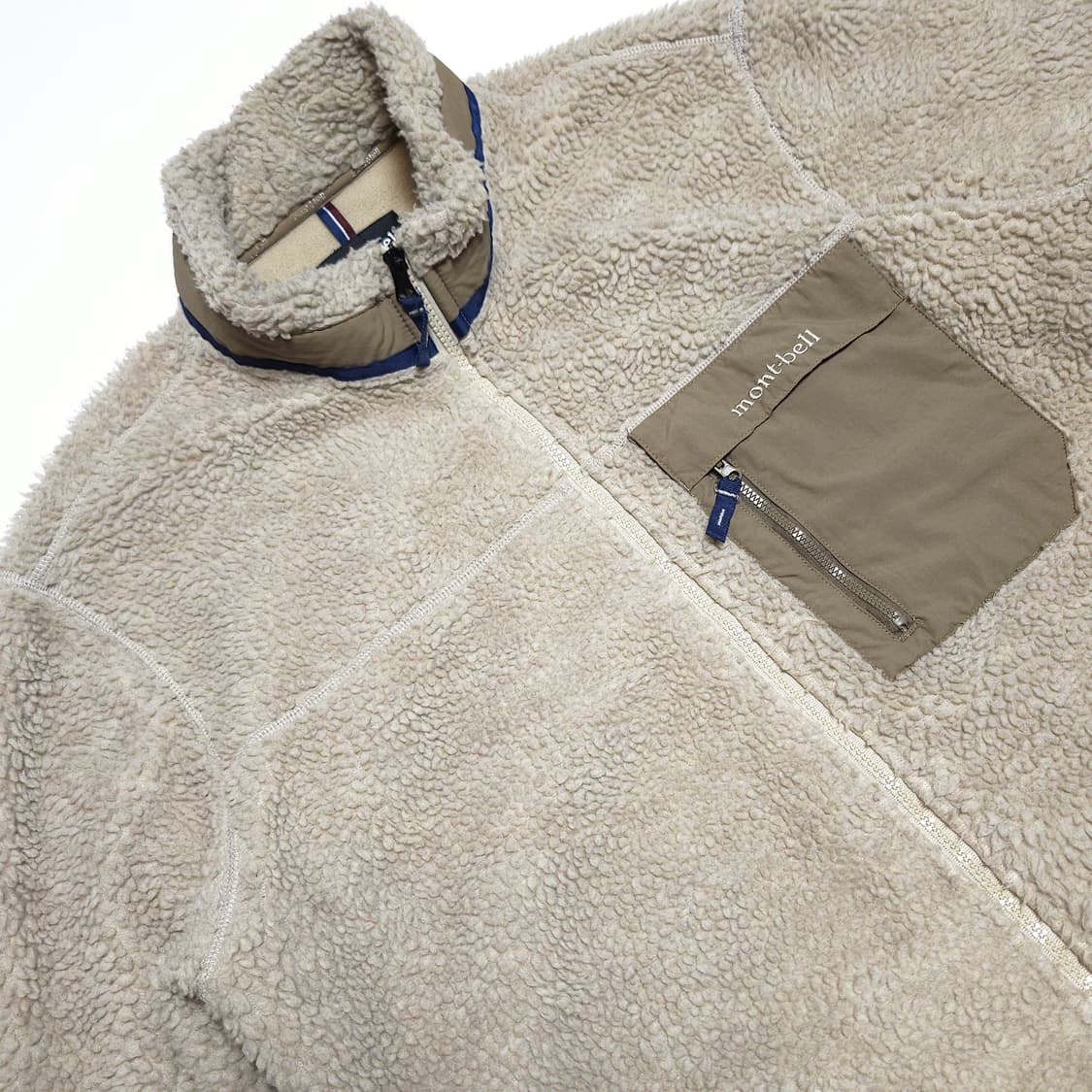 몽벨 Montbell 본딩 플리스 집업 자켓 상품이미지4