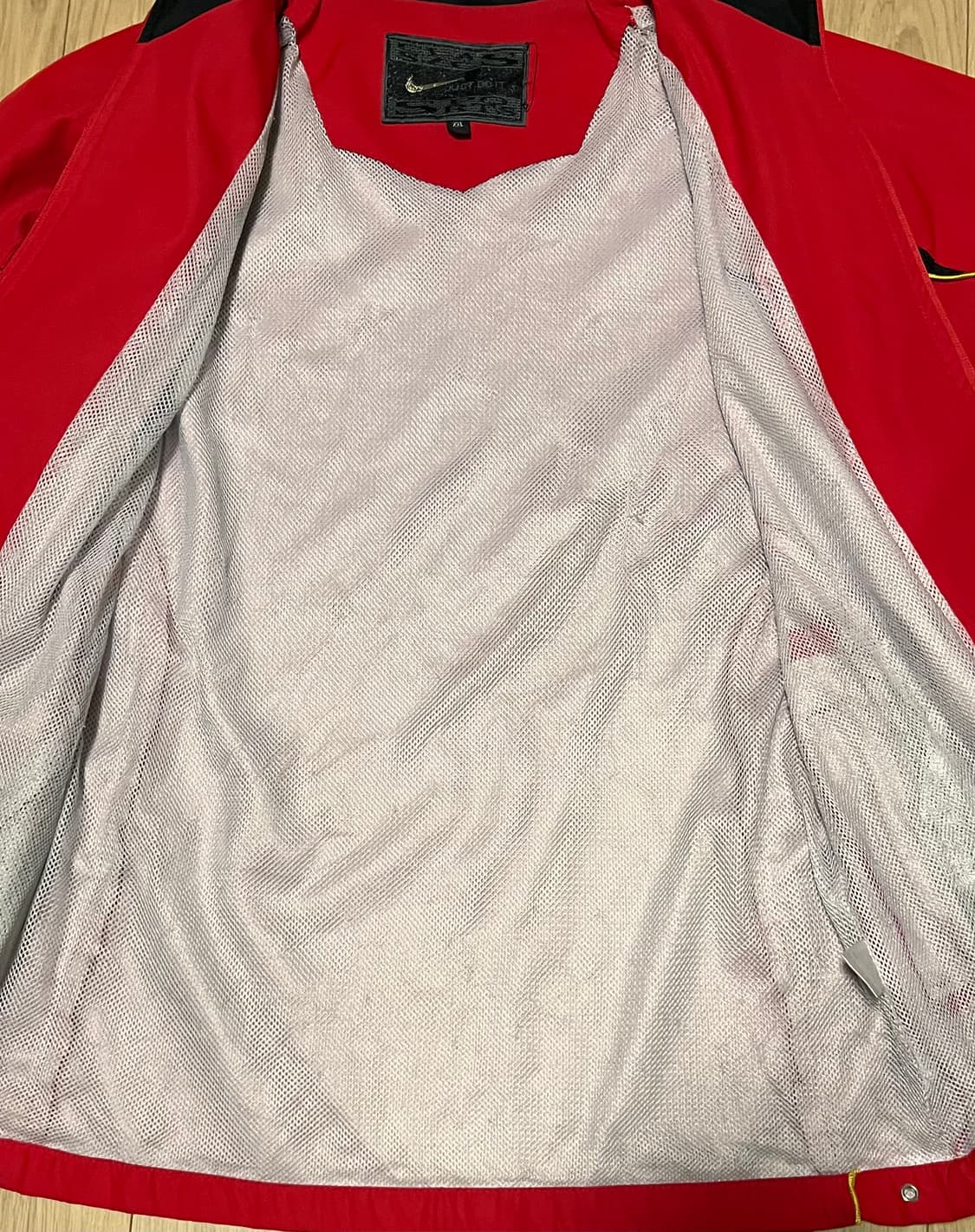 나이키 여성 바람막이 XXL 레드 상품이미지2