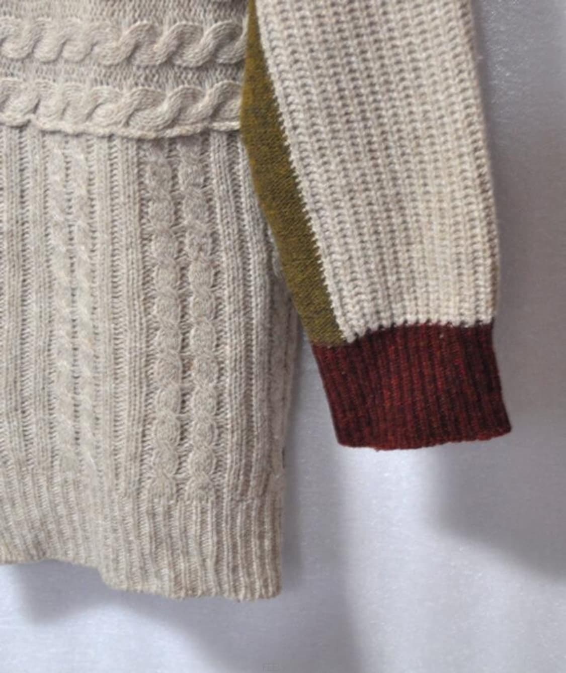 써스데이아일랜/여성목폴라니트티(사이즈77) 상품이미지8