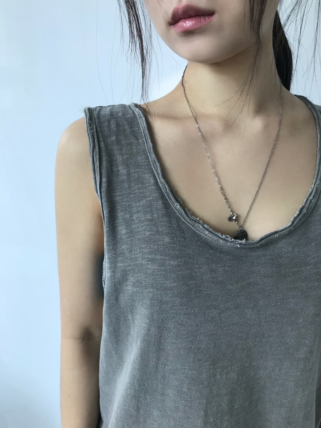 사이드 스티치 슬리브리스  상품이미지3