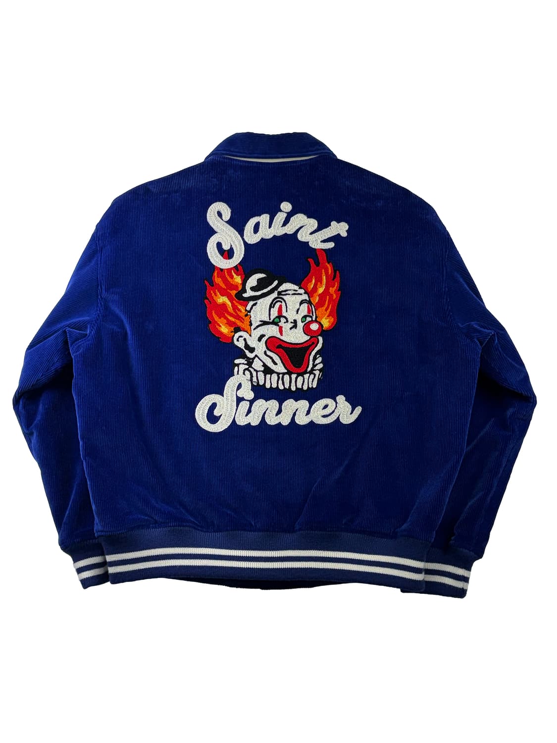 세인트 마이클 시너 서커스 코듀로이 테디 자켓 블루 상품이미지1