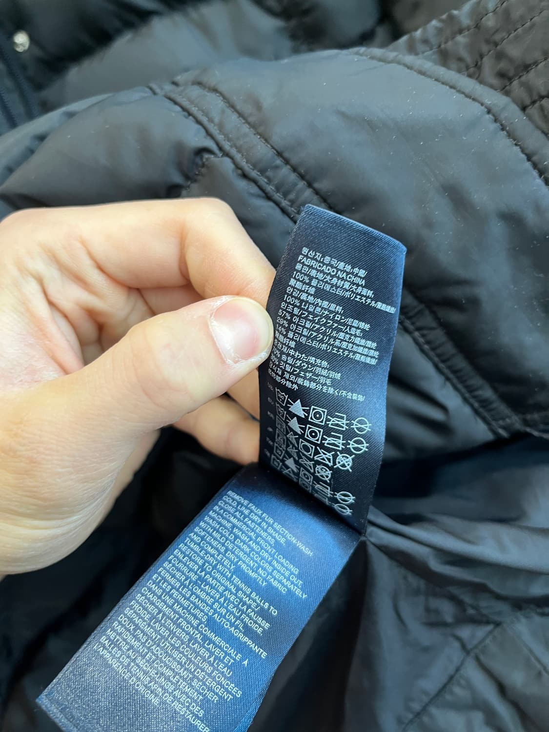 타미힐피거 다운 퍼 패딩 자켓 우먼즈 S 상품이미지5