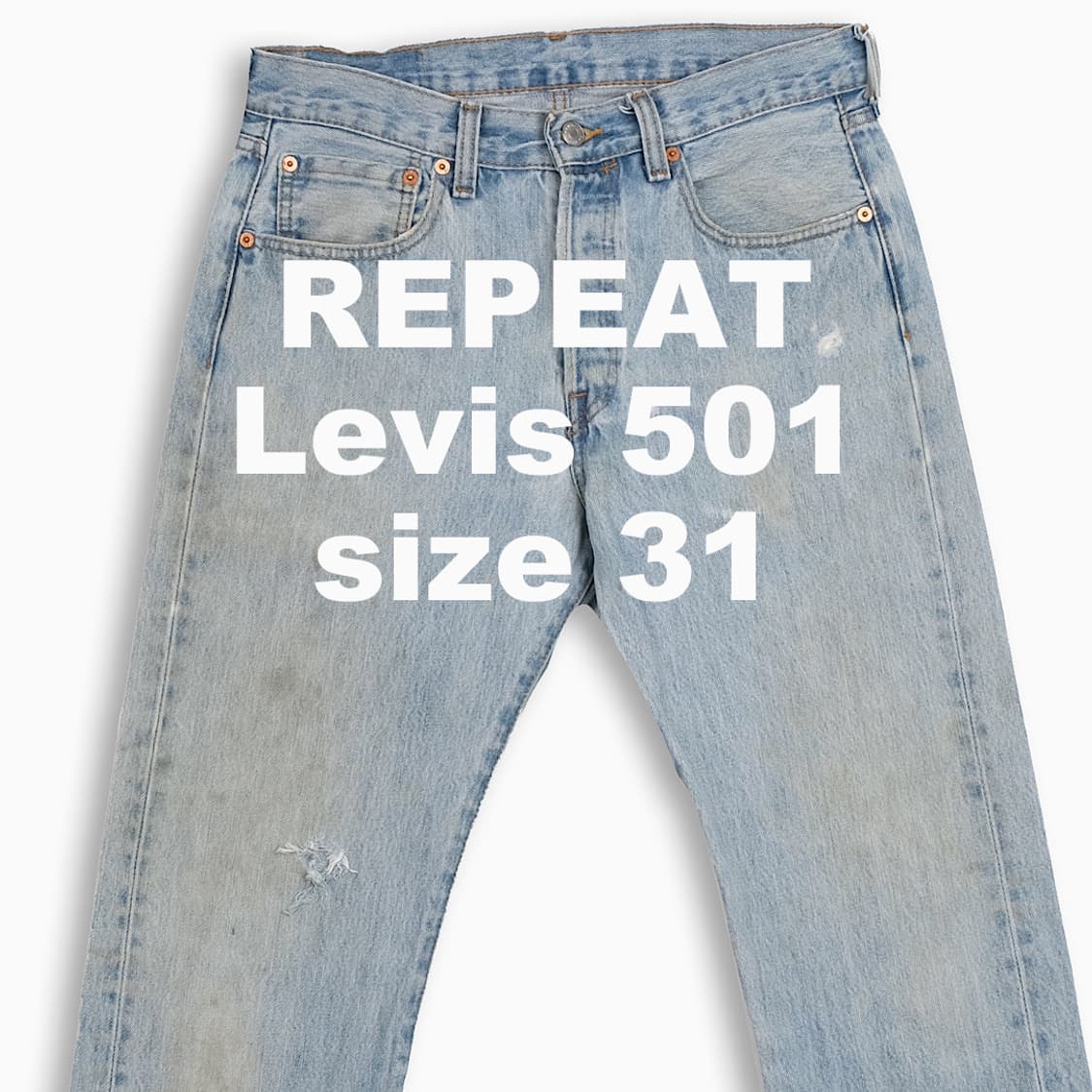 빈티지 리바이스 501 연청 31 인치 LV50131210 상품이미지1