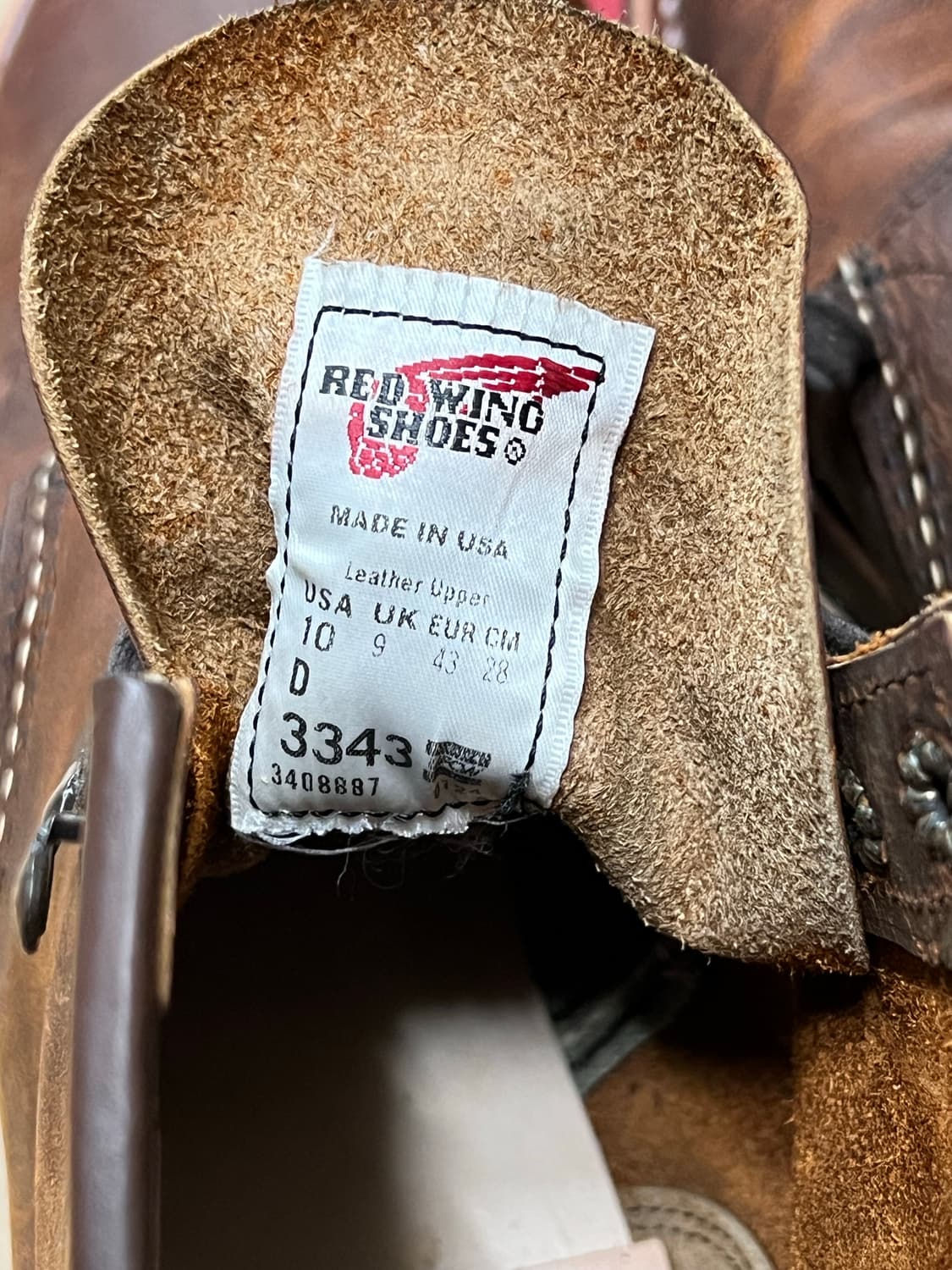 레드윙 블랙스미스 3343 - 카퍼 러프앤터프 10D 280 상품이미지4