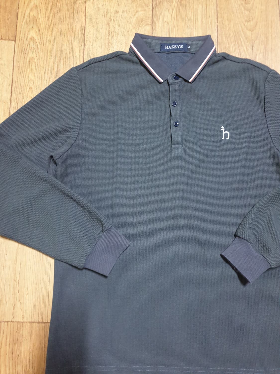 1233 헤지스 긴팔 카라티 100 사이즈입니다 상품이미지4