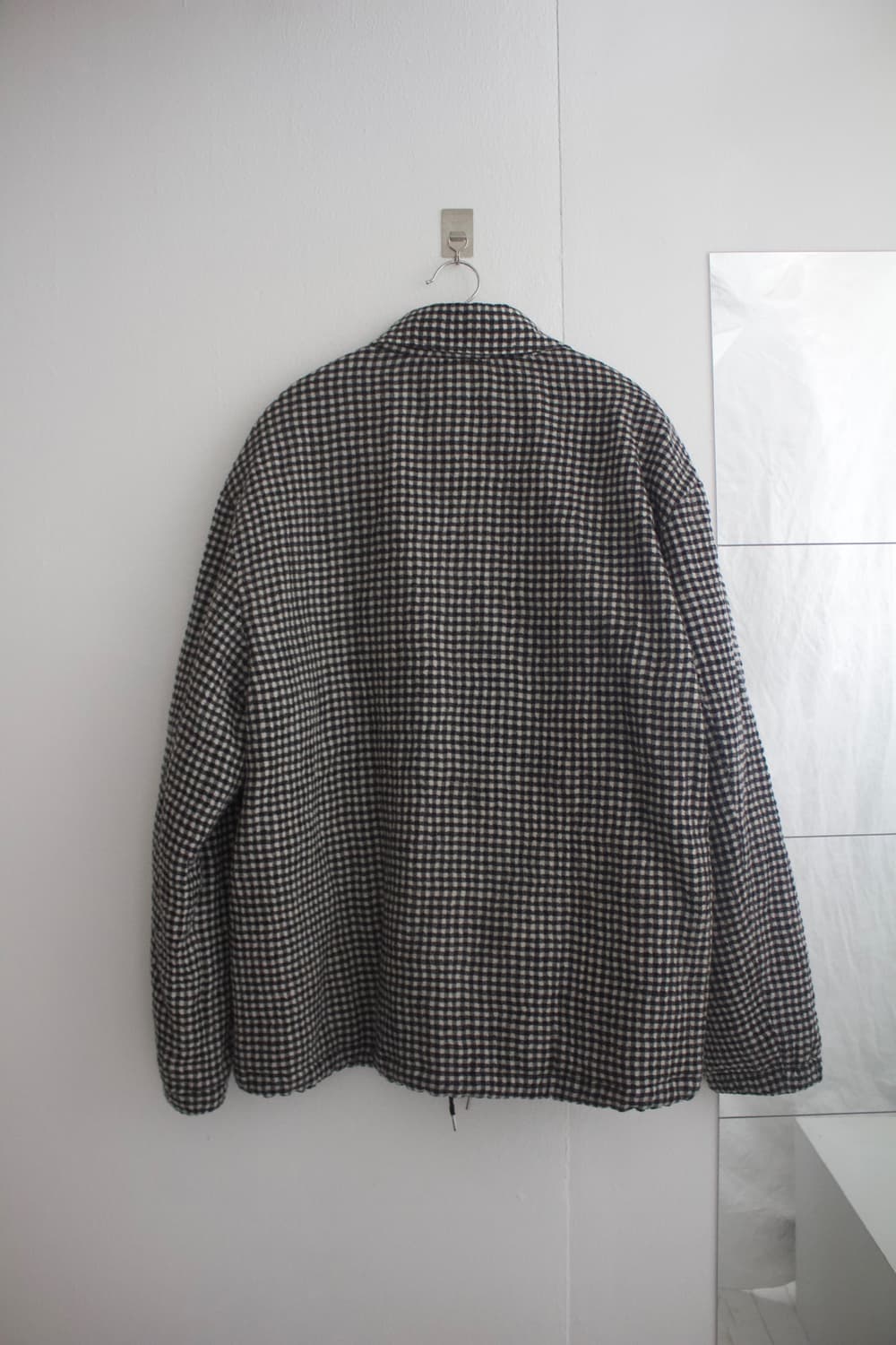 Alexander mcqueen mcq 체크 울 봄버 자켓 상품이미지2