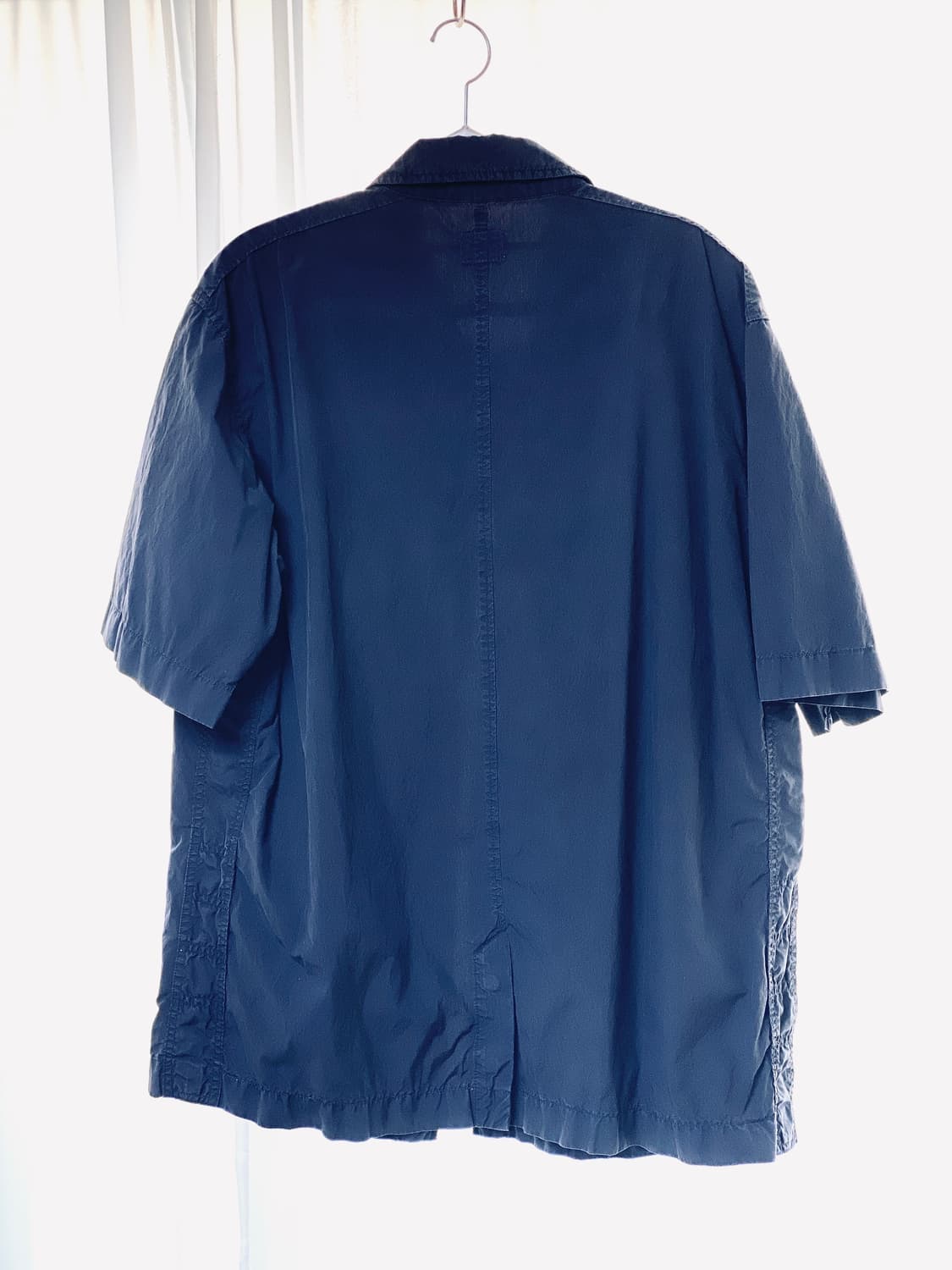 C.P. Company 반팔 포켓 남방 셔츠 네이비색 105 XL 상품이미지7