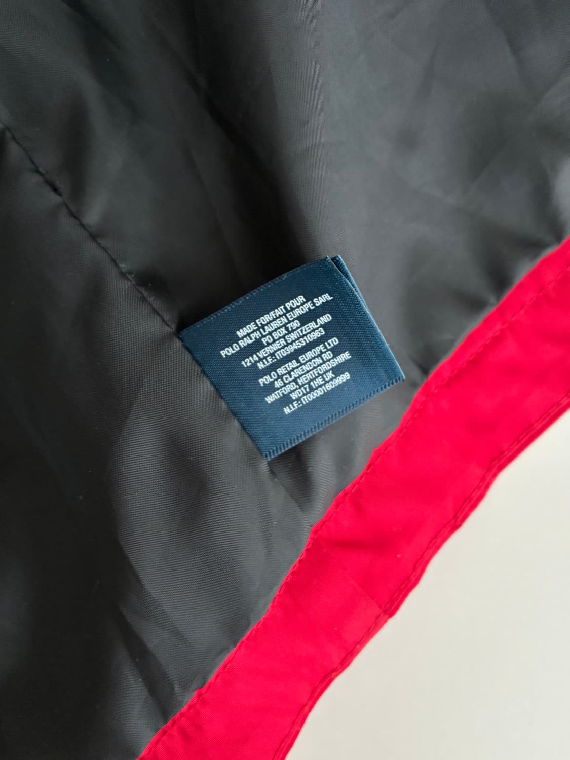 14-16Y) 폴로 랄프로렌 키즈 바람막이 자켓 레드 상품이미지6