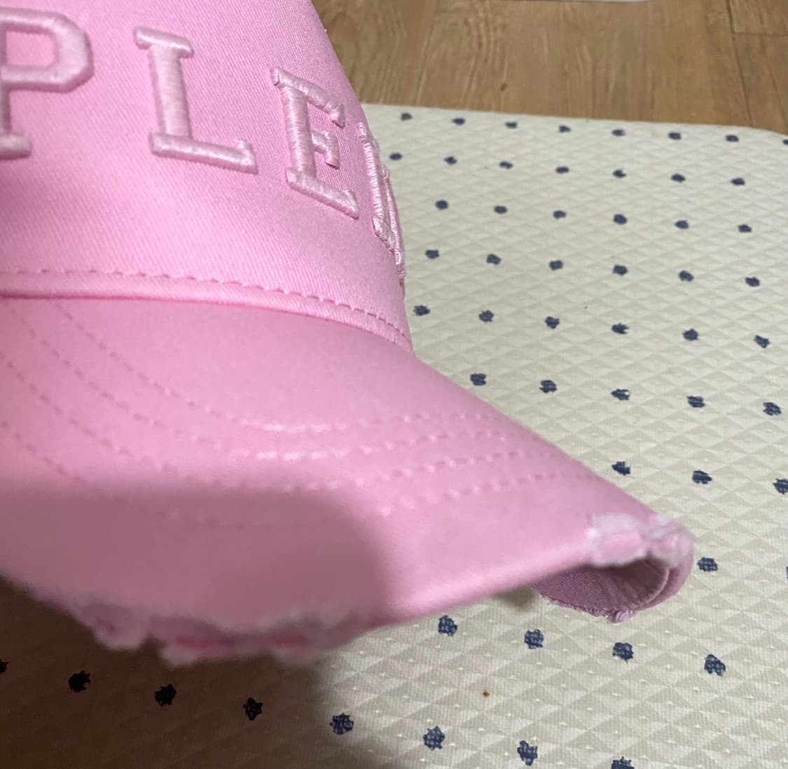 필립플레인 핑크 볼캡 모자 상품이미지8