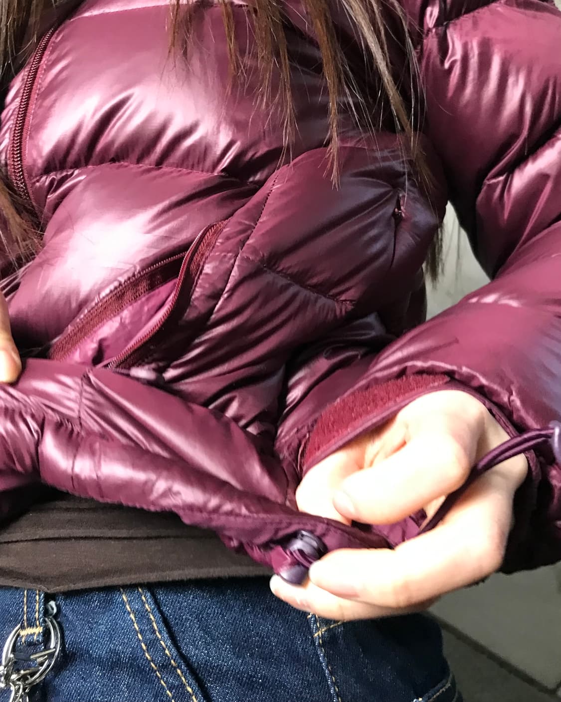 노스페이스 와인 패딩 상품이미지7