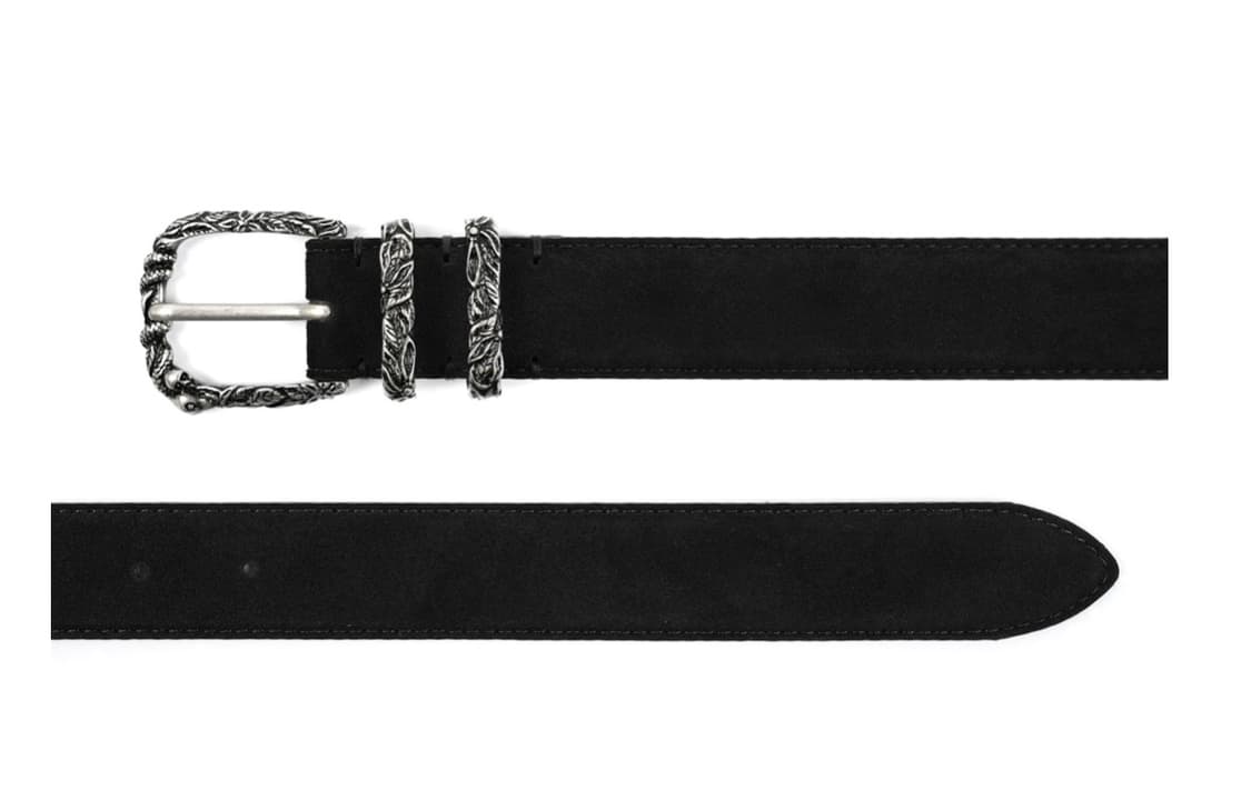 파아카이브 FAR SUEDE BELT (BLACK) 상품이미지3