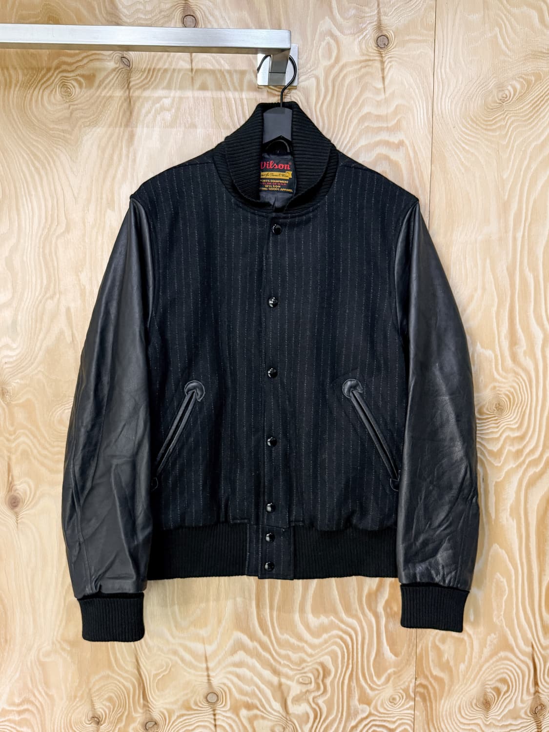 아메리칸랙X윌슨 스포츠 바시티 자켓 상품이미지1